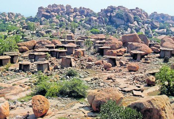 HIRE BENAKAL: 3,000 years old pre-historic megalithic settlements