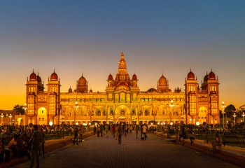 MYSORE PALACE: One of the most beautiful palaces in India