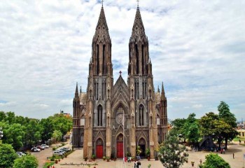 ST. PHILOMENA’S CHURCH: One of india's tallest church spires with 175 feet