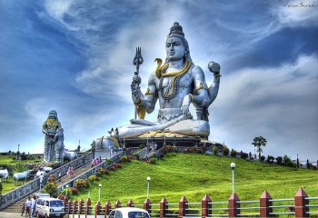 123 ft SHIVA STATUE IN MURDESWAR : World’s second tallest Shiva statue