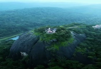 KARINJESWARA Temple atop a 800 ft Monolithic Rock Hill